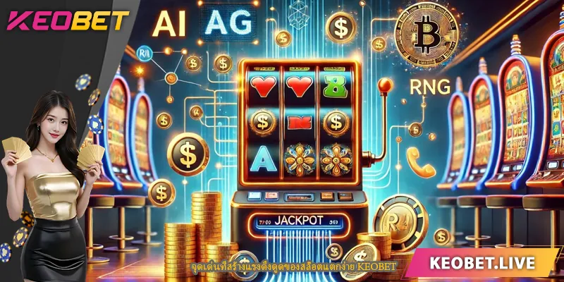 จุดเด่นที่สร้างแรงดึงดูดของสล็อตแตกง่าย KEOBET